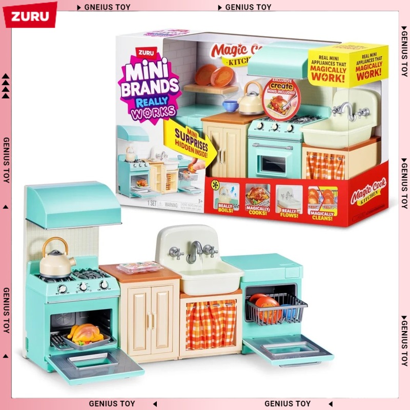 Miniature Baking Kitchen - ชุดครัวมินิแบรนด์ส์ ซูรู เมจิก คุก คิทเช่น ซัพไพรส์