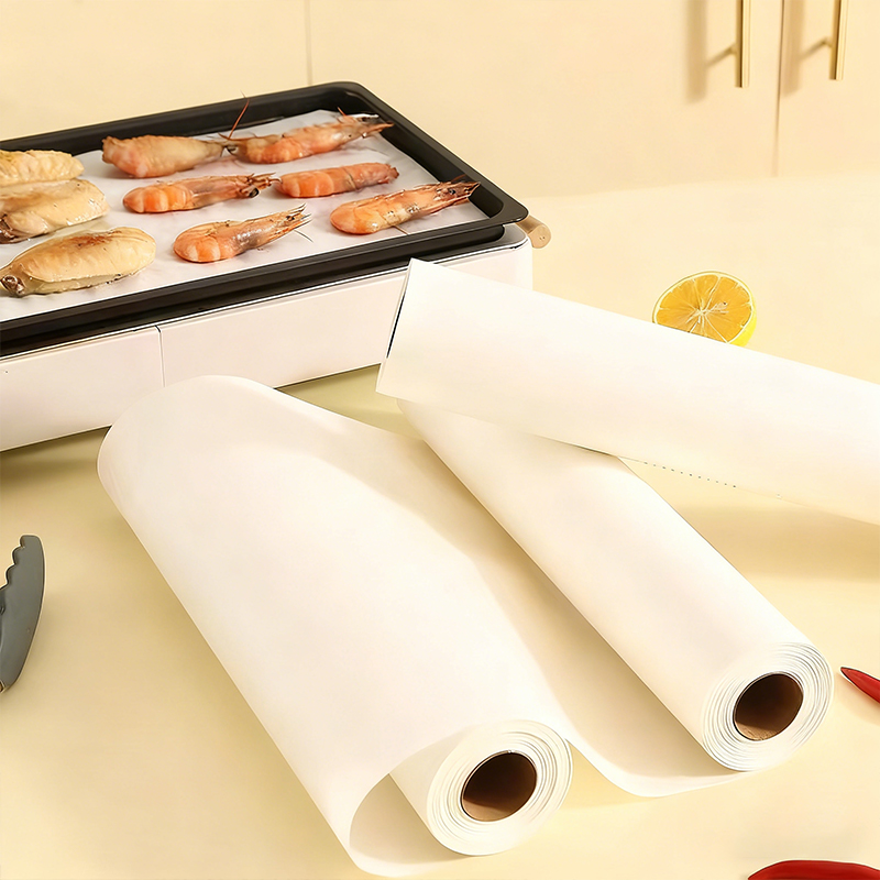 Kitchen Roll Baking - กระดาษซิลิโคนกันน้ำมันแบบม้วน สำหรับอบ ย่าง ขนมปัง สเต็ก คุกกี้