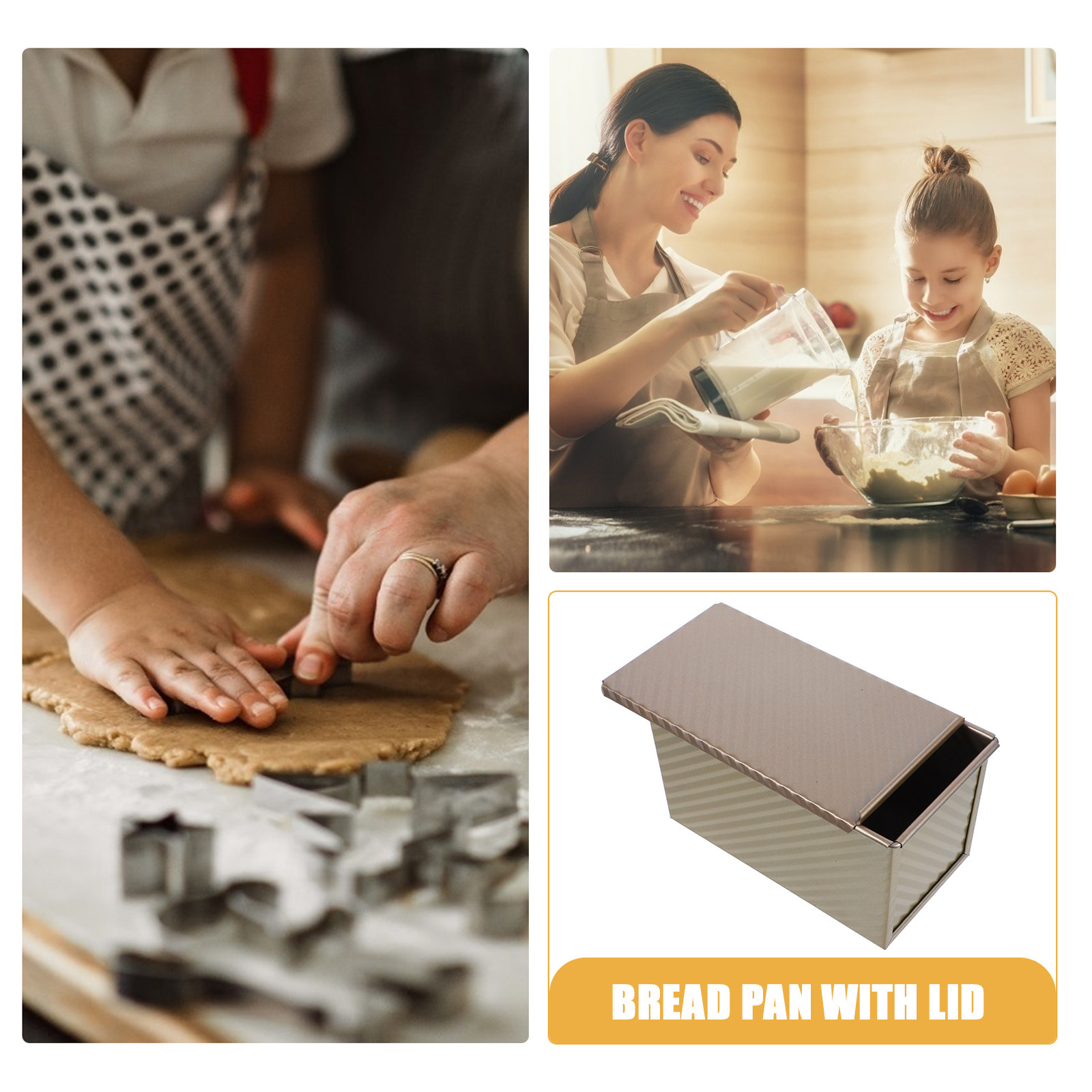 แม่พิมพ์ขนมปังลายคลื่นสี่เหลี่ - Kitchen Baking Pans บทวิจารณ์และราคา