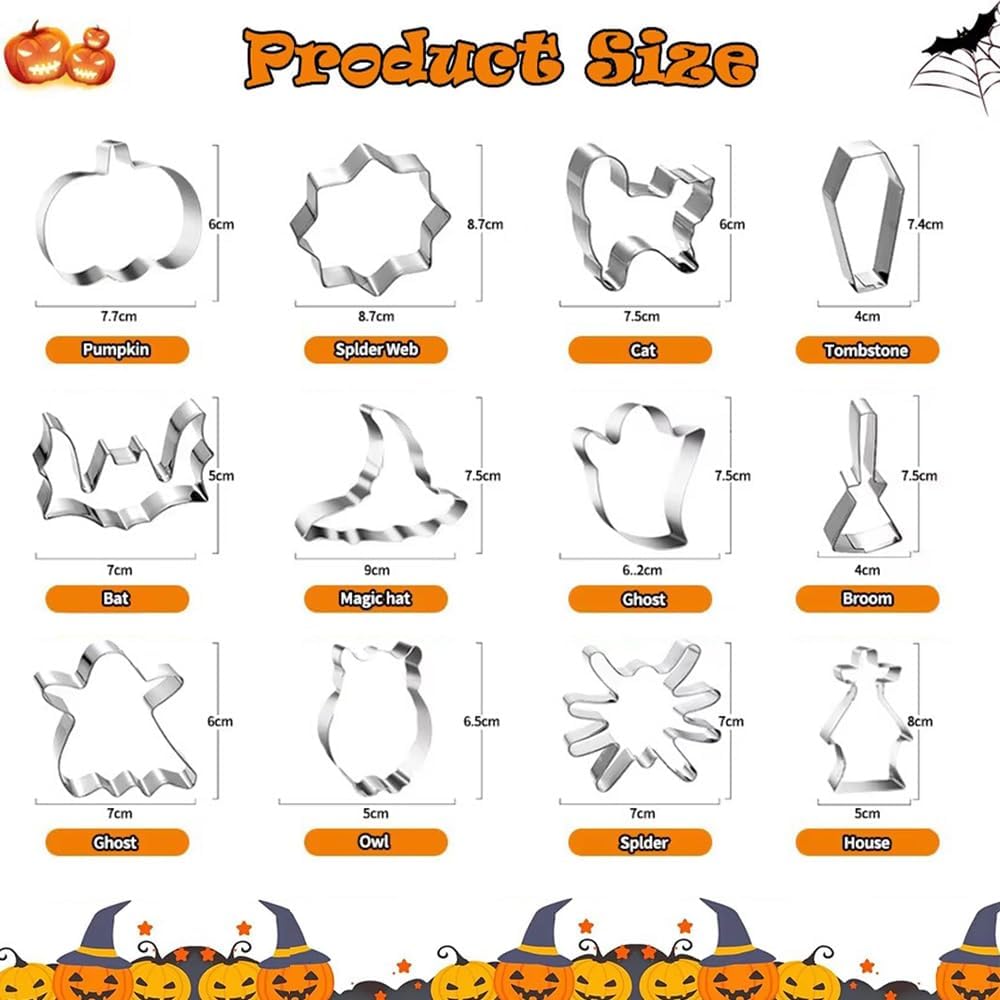 ชุดเครื่องตัดคุกกี้ฮาโลวีน, เค - Cookie Cutter Set บทวิจารณ์และราคา