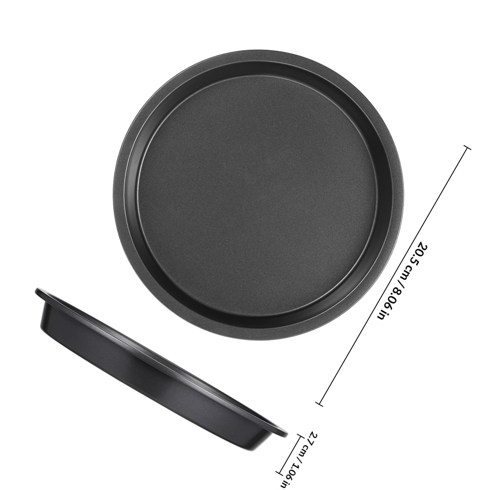 ถาดอบเค้กทรงกลม ทำจากเหล็กคาร์ - Kitchen Baking Pans บทวิจารณ์และราคา
