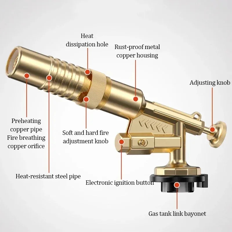 หัวพ่นแก๊สเชื่อมบาร์บีคิว 1 ชิ - Kitchen Baking Torch บทวิจารณ์และราคา