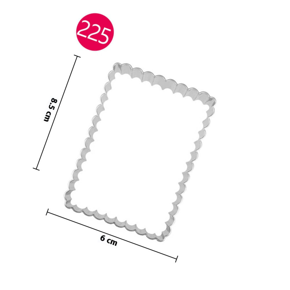 ชุดแม่พิมพ์อบขนมสแตนเลส 4 ชิ้น - Cookie Cutter Set บทวิจารณ์และราคา