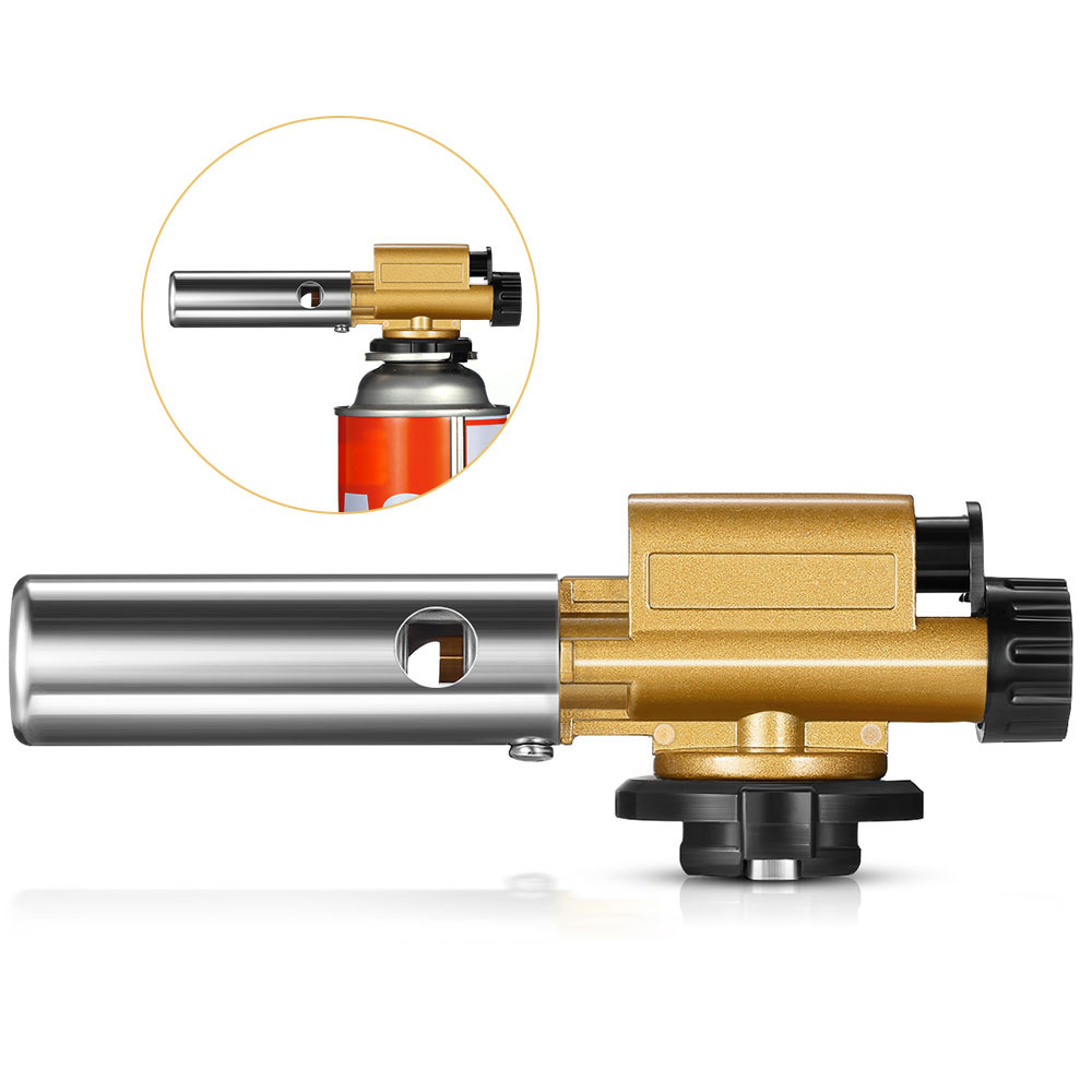 เครื่องพ่นไฟแบบพกพาทำครัวทำอาห - Kitchen Baking Torch บทวิจารณ์และราคา