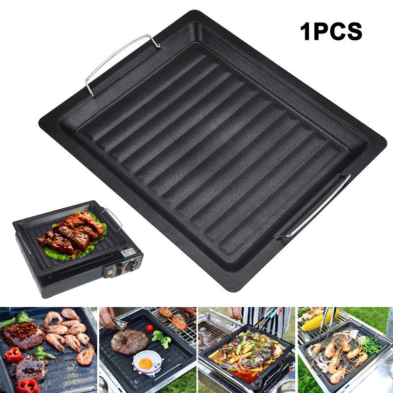 กระทะย่างทรงสี่เหลี่ยมหนาสำหรั - Kitchen Baking Containers บทวิจารณ์และราคา