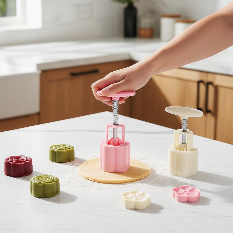 แม่พิมพ์ขนมไหว้พระจันทร์ DIY 1 - Kitchen Baking Torch บทวิจารณ์และราคา