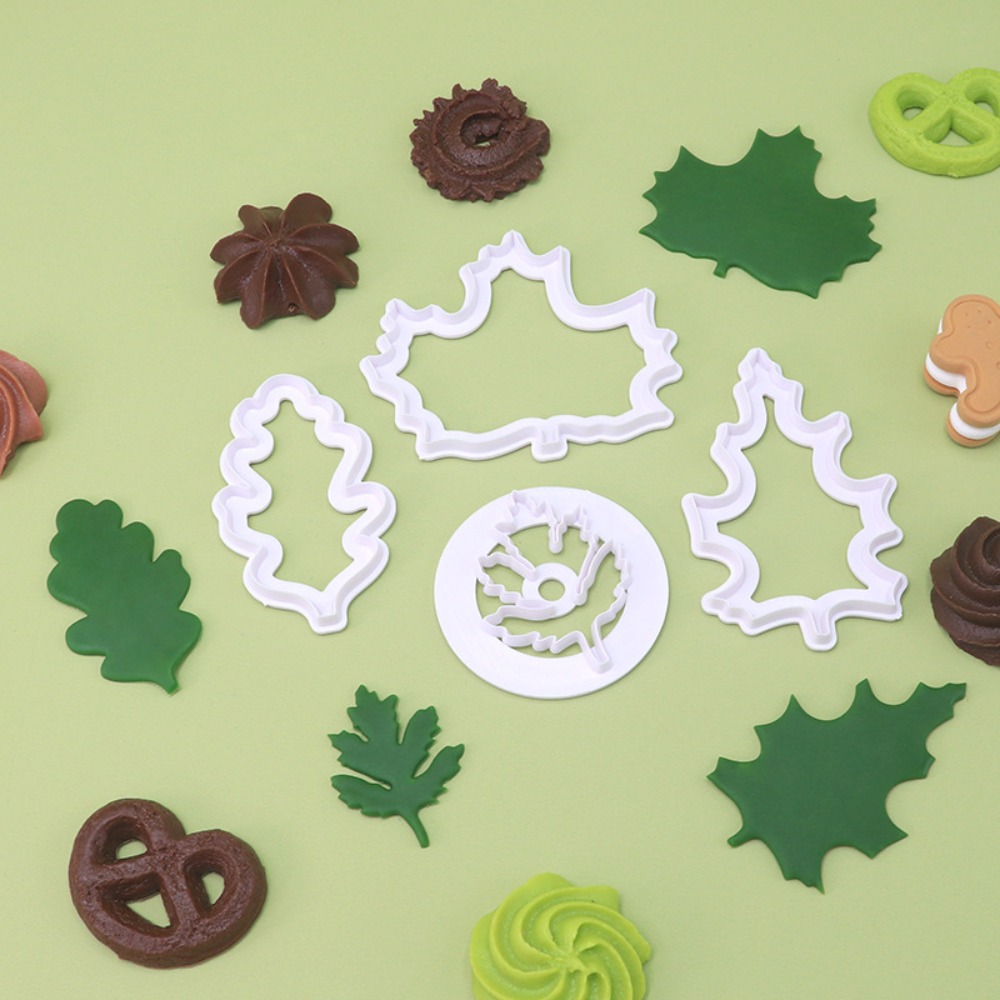 ชุดตัวตัดคุกกี้รูปใบไม้ 4 ชิ้น - Cookie Cutter Set บทวิจารณ์และราคา