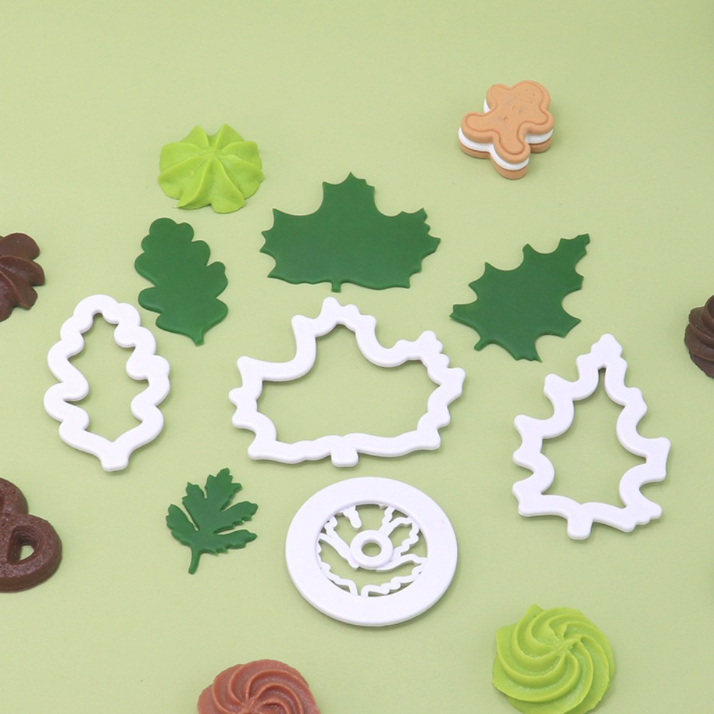 ชุดตัวตัดคุกกี้รูปใบไม้ 4 ชิ้น - Cookie Cutter Set บทวิจารณ์และราคา