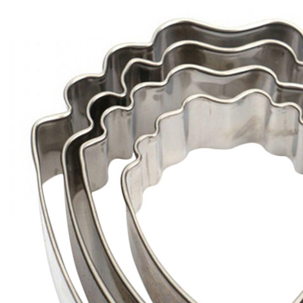 ชุดตัดคุกกี้สแตนเลส 4 ชิ้น รูป - Cookie Cutter Set บทวิจารณ์และราคา