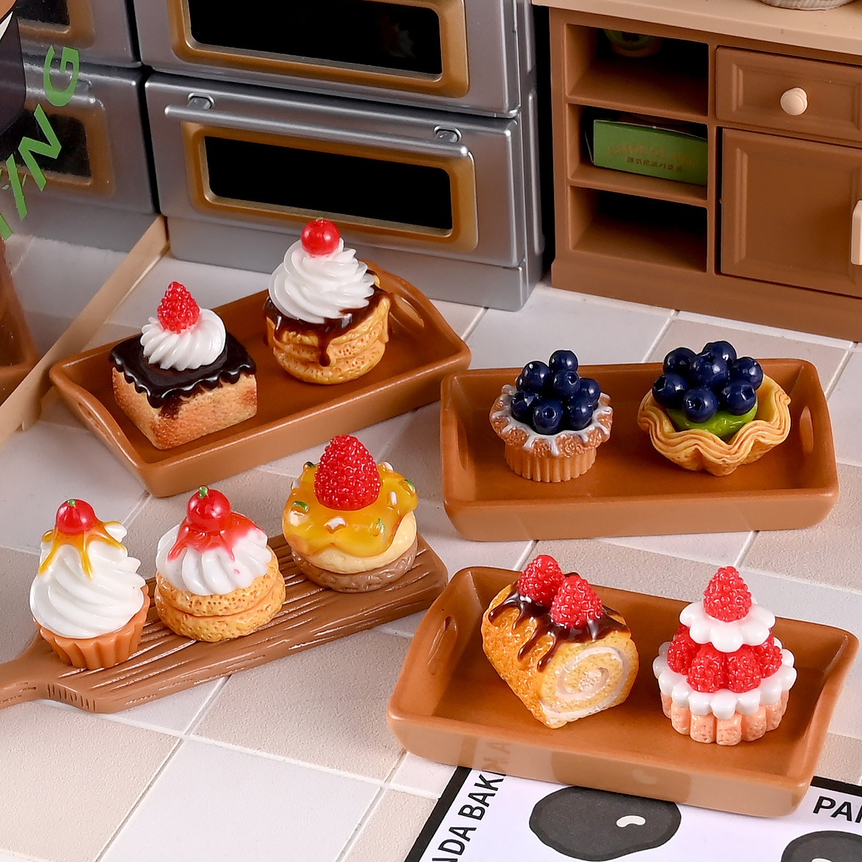 เค้กปลอม 9 แบบ ของเล่นทำจากเรซ - Kitchen Baking Game บทวิจารณ์และราคา