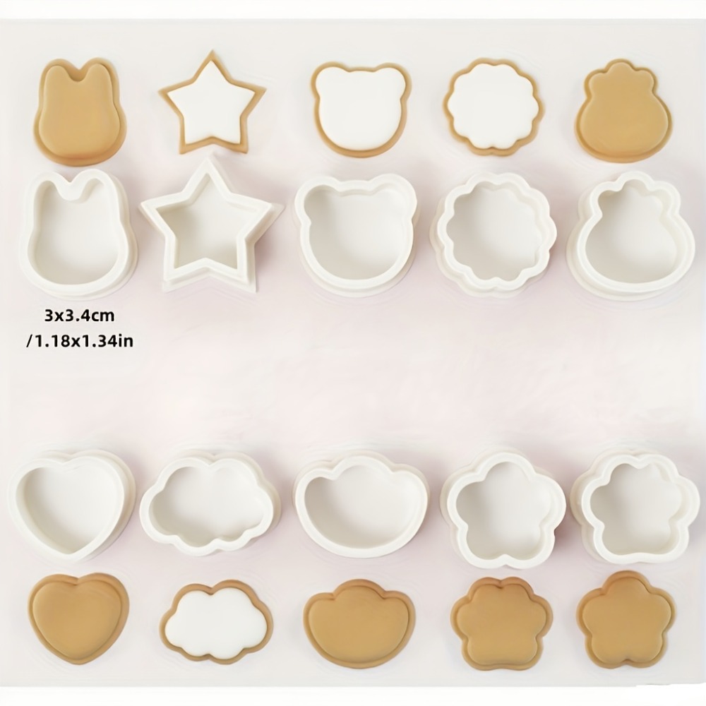 ชุดตัดคุกกี้ 10 ชิ้น รูปสัตว์  - Cookie Cutter Set บทวิจารณ์และราคา