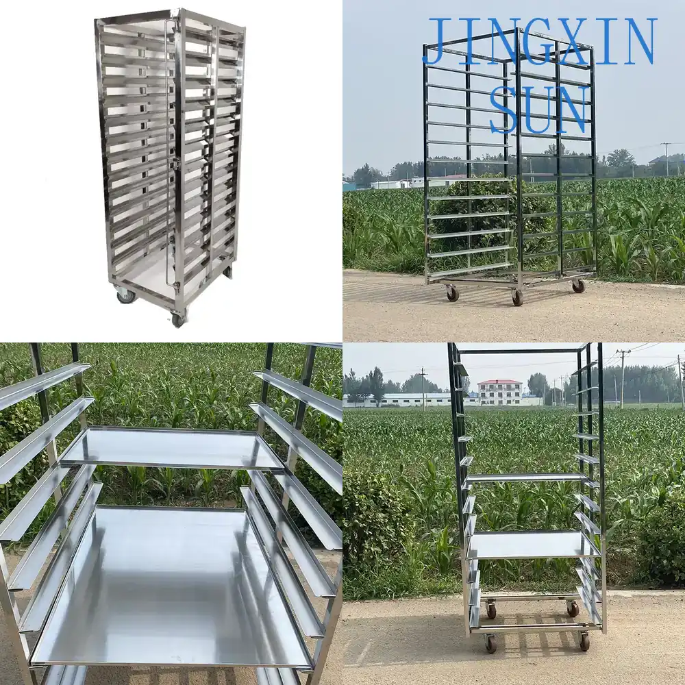 รถเข็นถาดอบขนมปังสแตนเลส 304 ส - Kitchen Baking Cart บทวิจารณ์และราคา
