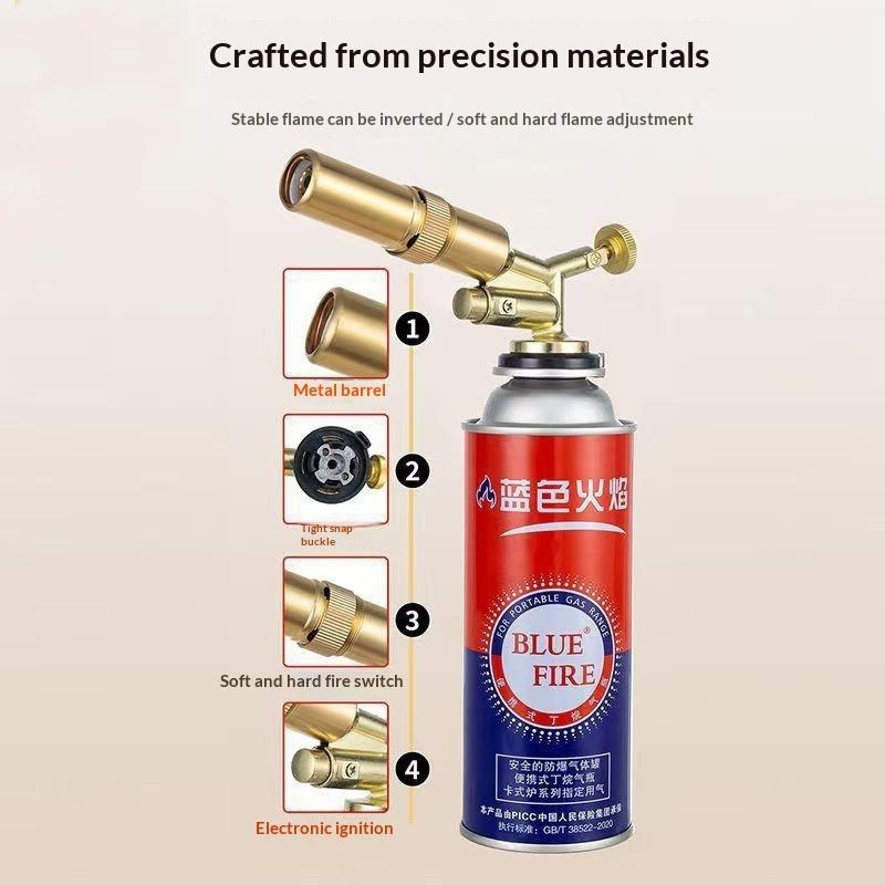 หัวพ่นแก๊สจุดไฟอัตโนมัติ หัวพ่ - Kitchen Baking Torch บทวิจารณ์และราคา