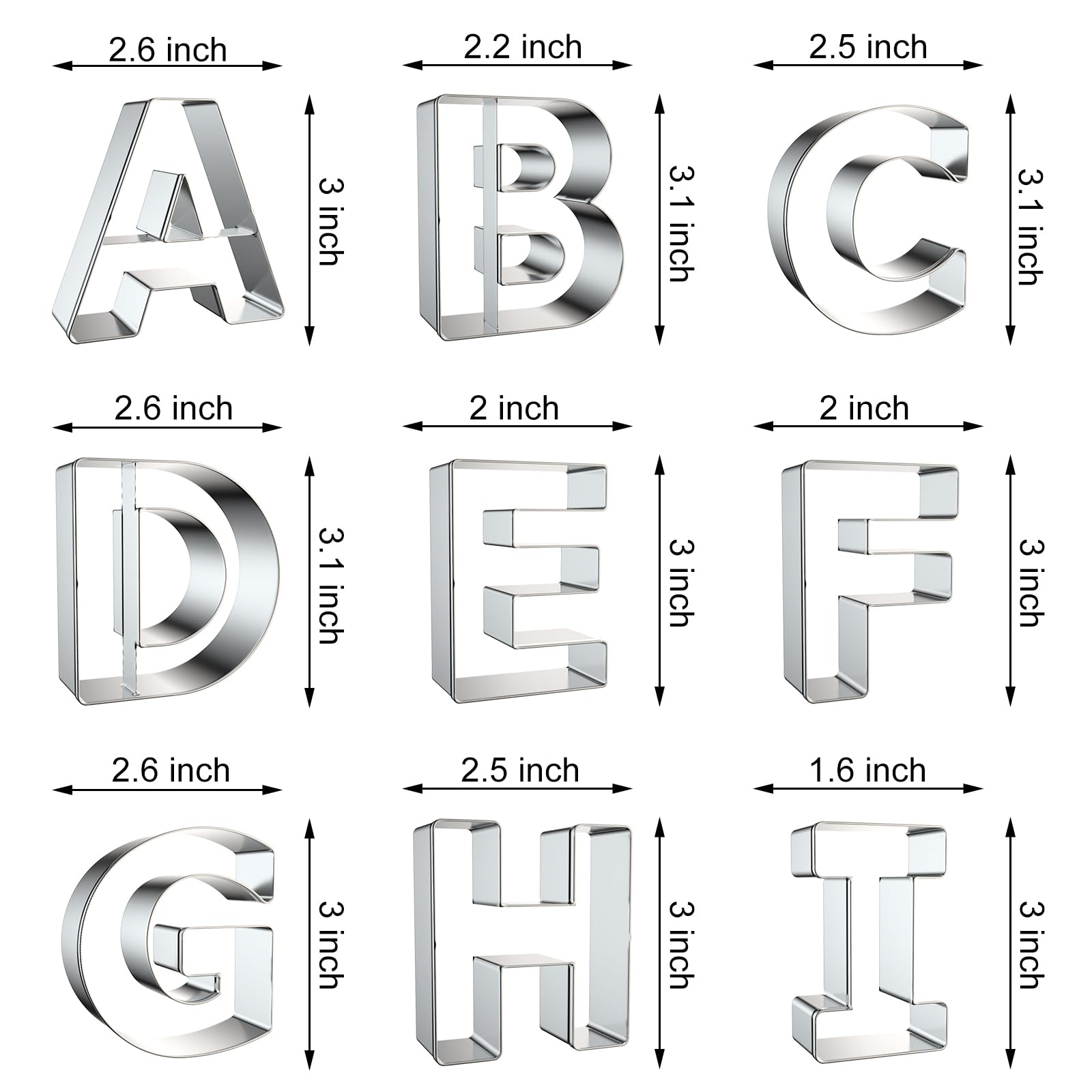 ชุดตัวตัดคุกกี้รูปตัวอักษร - ช - Cookie Cutter Set บทวิจารณ์และราคา