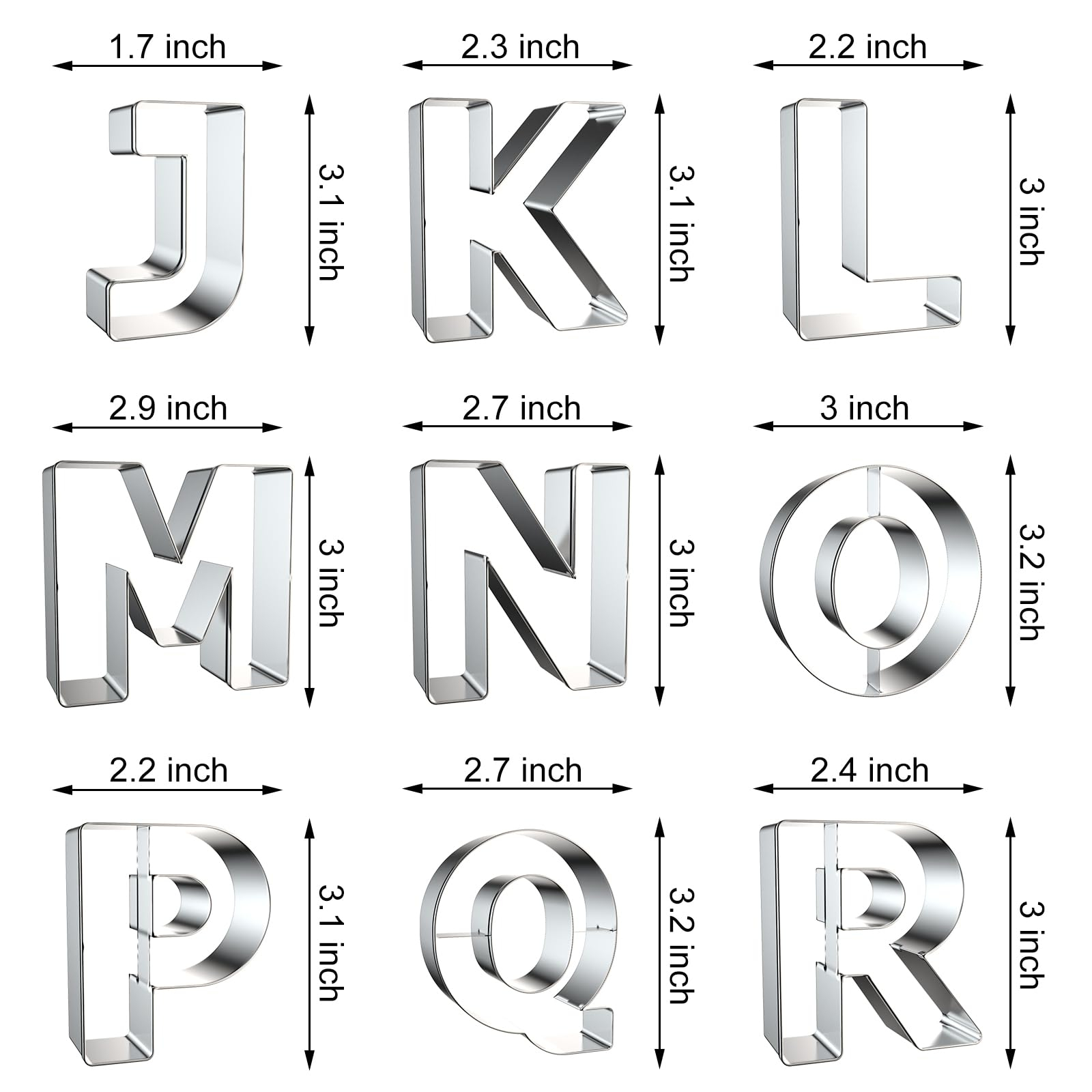 ชุดตัวตัดคุกกี้รูปตัวอักษร - ช - Cookie Cutter Set บทวิจารณ์และราคา