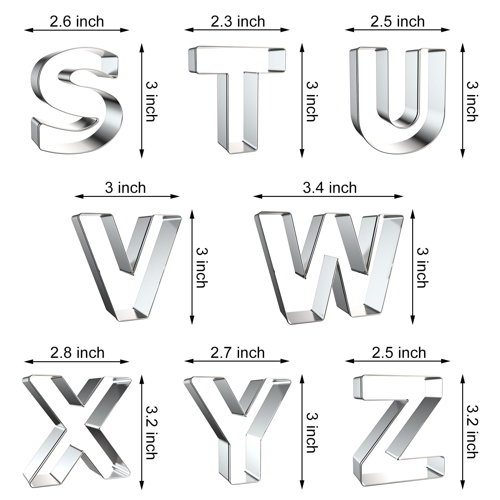 ชุดตัวตัดคุกกี้รูปตัวอักษร - ช - Cookie Cutter Set บทวิจารณ์และราคา