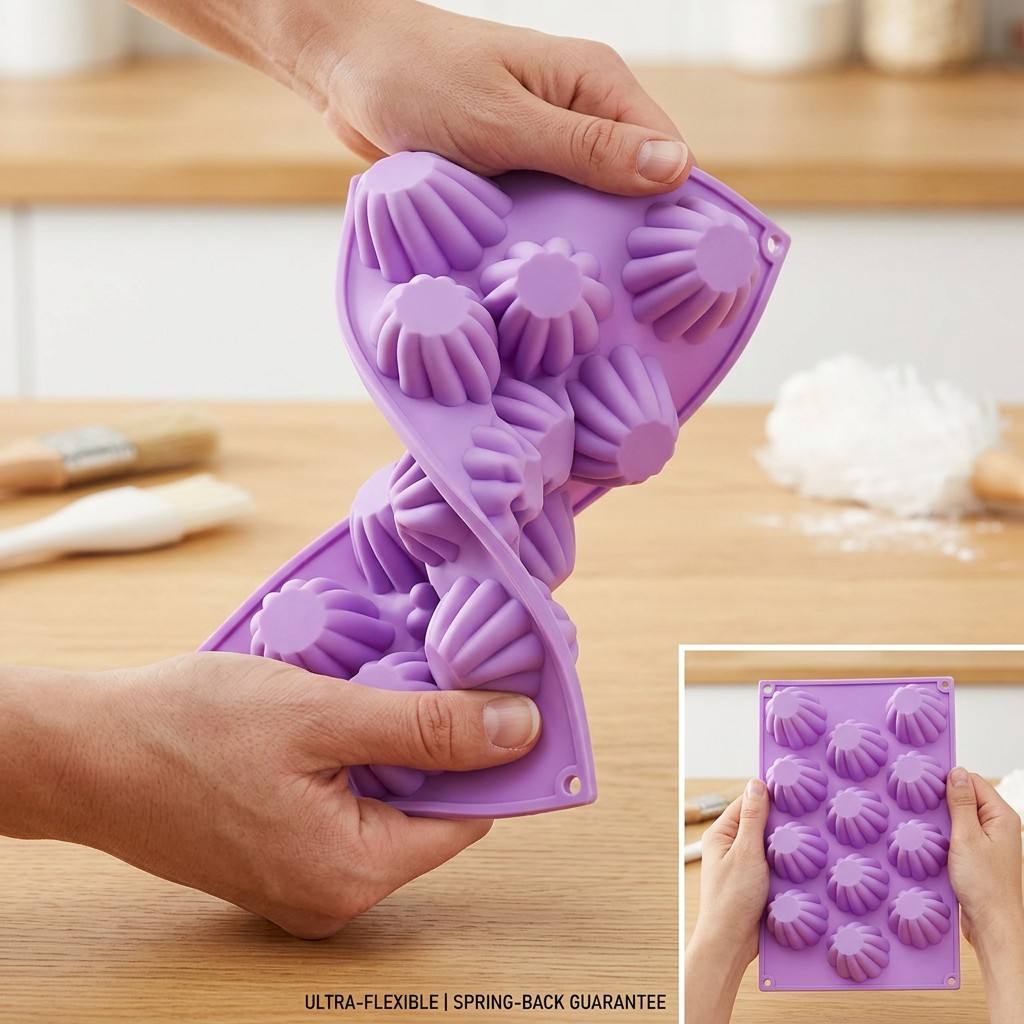 แม่พิมพ์ซิลิโคนขนาดเล็ก 12 ช่อ - Miniature Baking Kitchen บทวิจารณ์และราคา