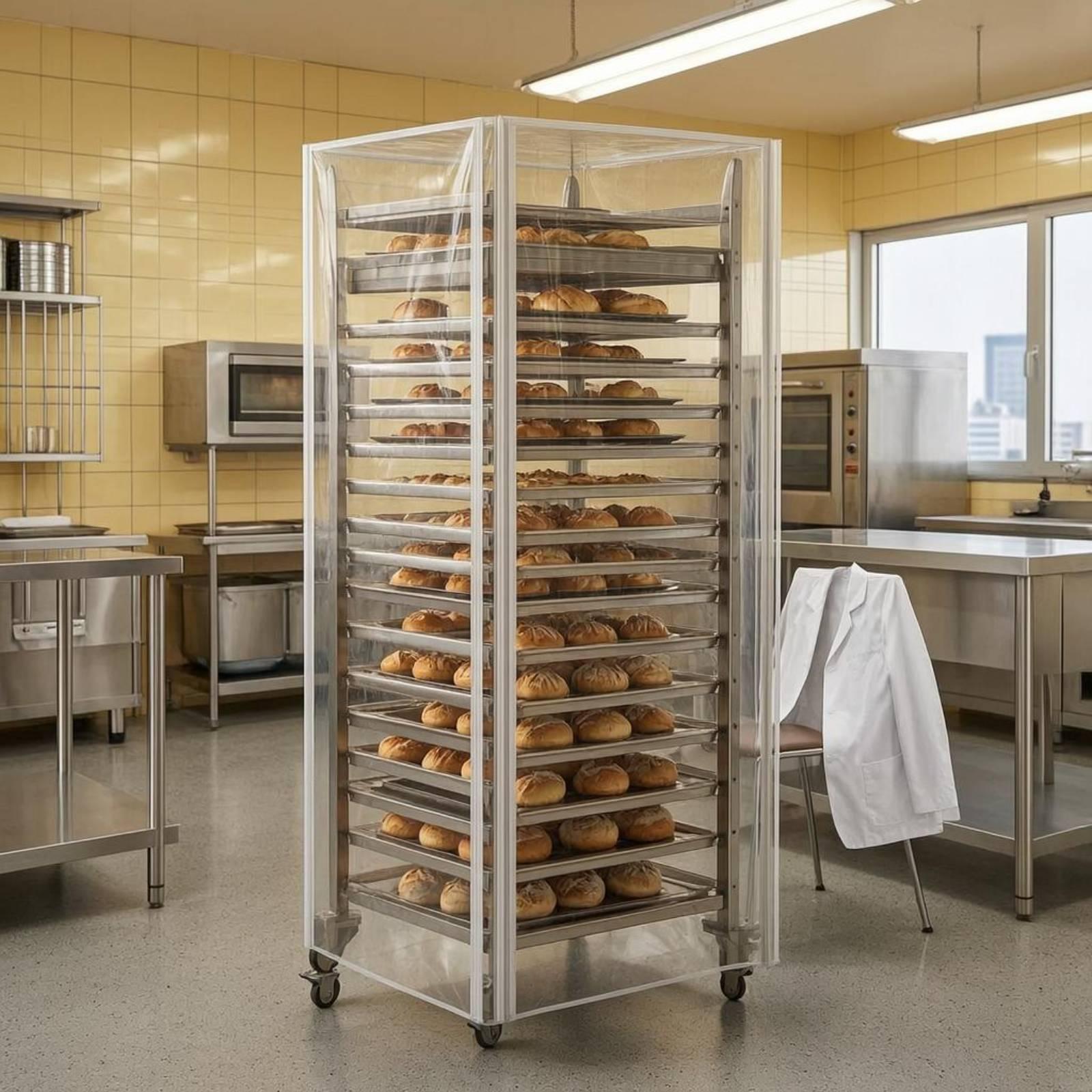 ฝาครอบถาดอบขนมแบบใสทรงสูง วัสด - Kitchen Baking Cart บทวิจารณ์และราคา