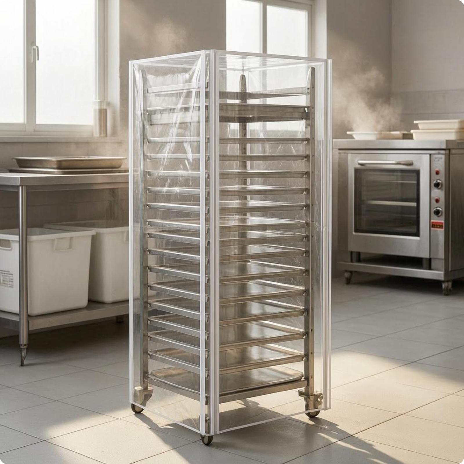 ฝาครอบถาดอบขนมแบบใสทรงสูง วัสด - Kitchen Baking Cart บทวิจารณ์และราคา